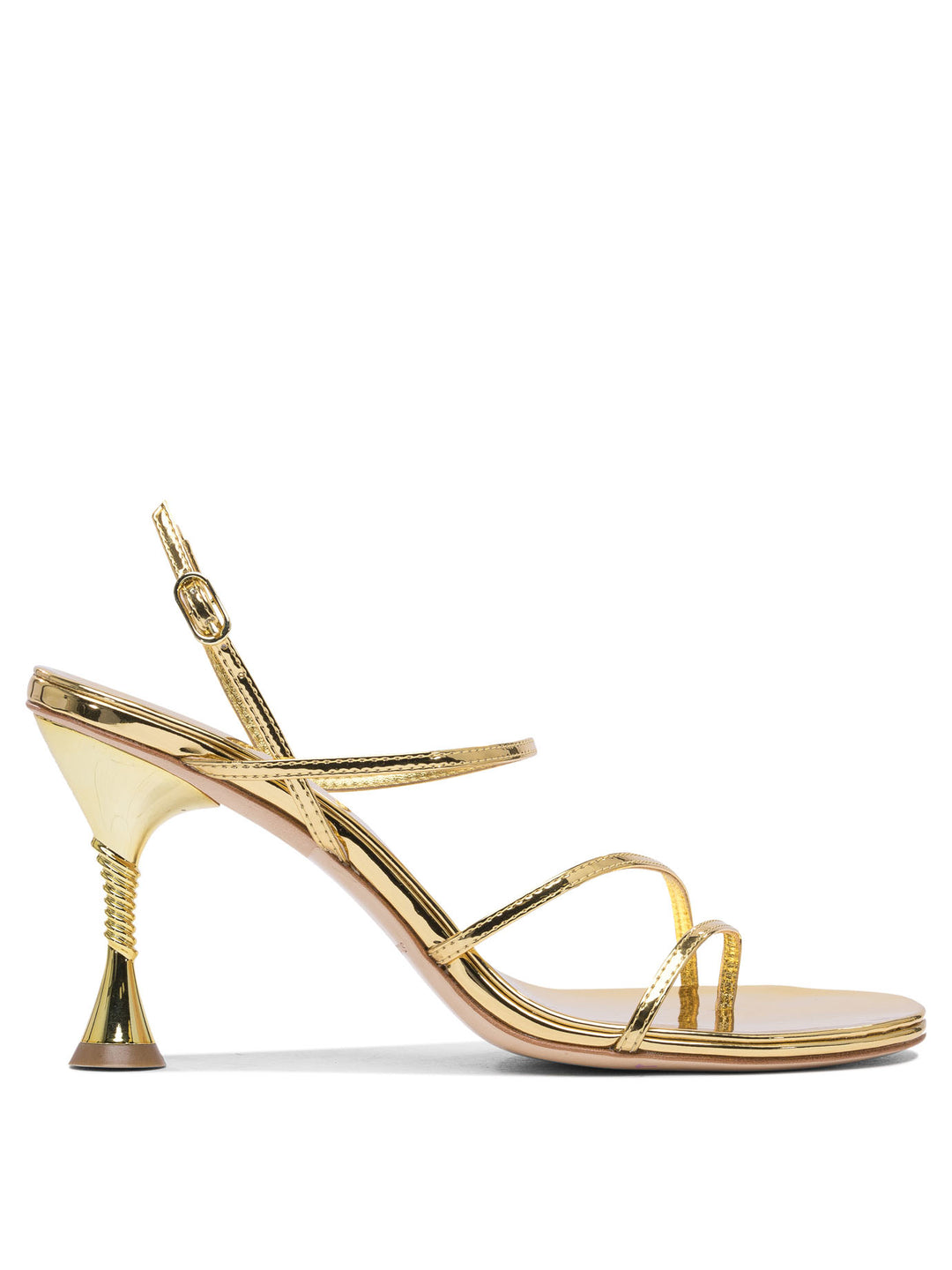 Studio Amelia  Sandals - Gold | ba0c275b3e4484ef06bb0de952347645a922da58
