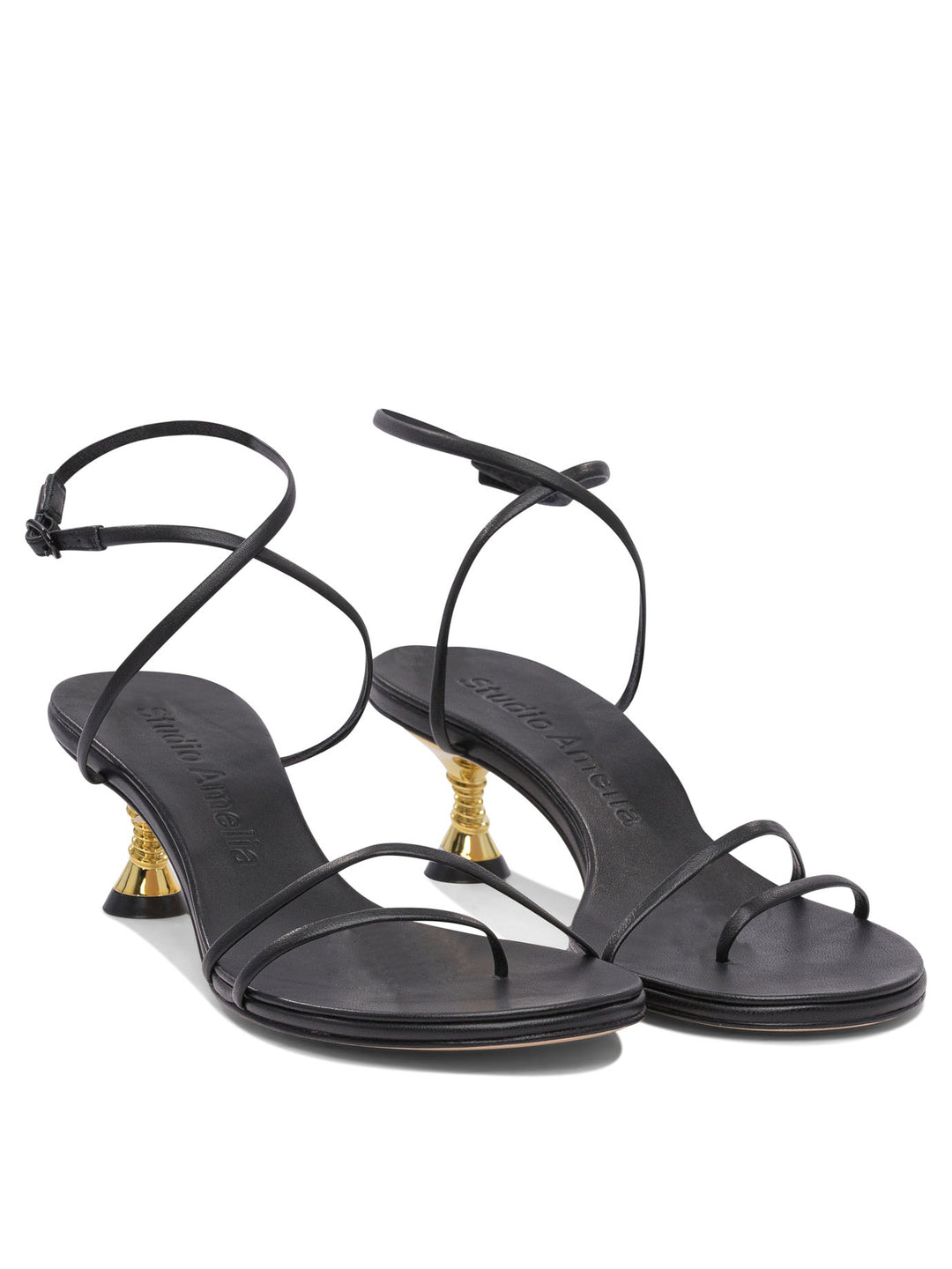 Studio Amelia  Sandals - Black | c1e2e2b18a1a9a435b066b92f42b8e42458d7e57