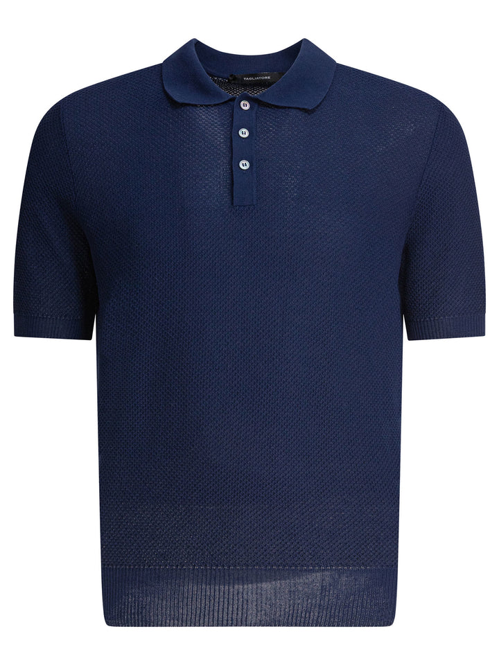 Tagliatore  Polo shirts - Blue | c1aa2e21433f5789f10dfef6c0f01414227bda32