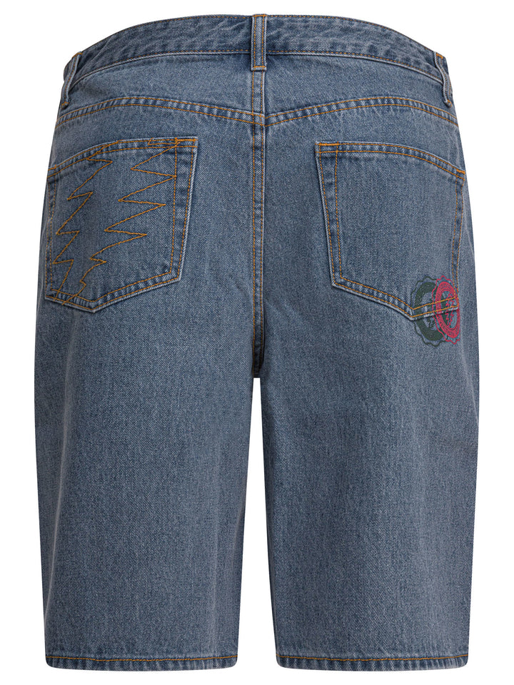 Thisisneverthat® Gd Overlap Lightning Shorts - Blue | 82b1edae837432825775d063c1297e3e7c789824