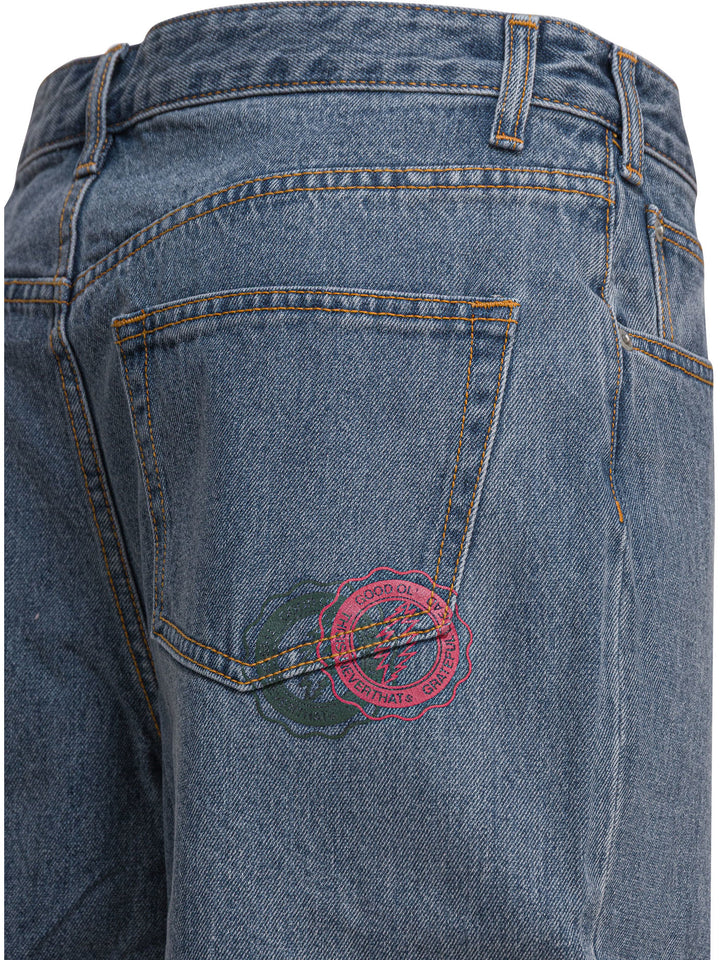 Thisisneverthat® Gd Overlap Lightning Shorts - Blue | 843eed086323a376660e68e77029bb4c93699780