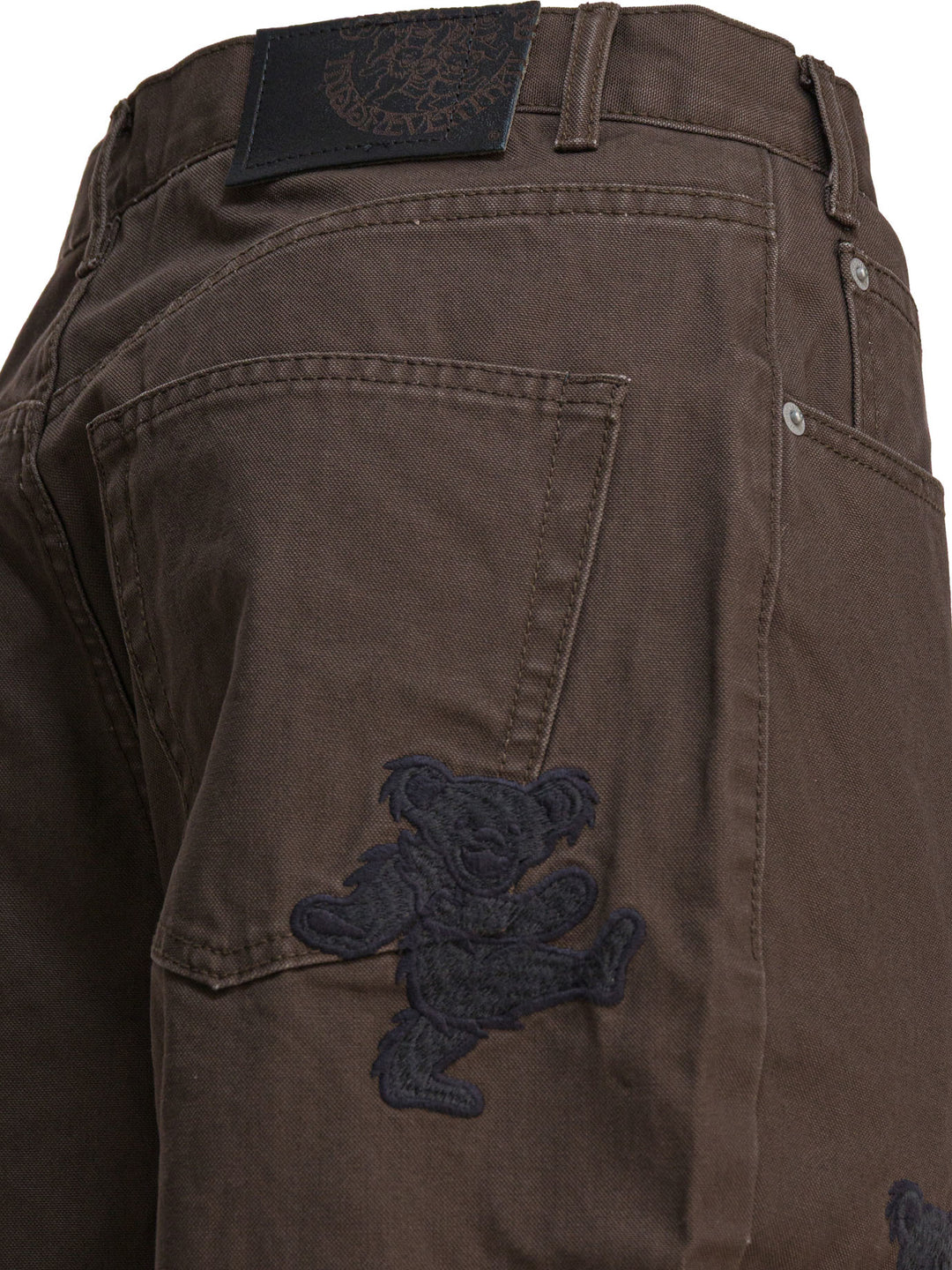 Thisisneverthat® Gd Dancing Bears Trousers - Brown | 65d99692541f61f99372cacbe3dbd5733caf7c41
