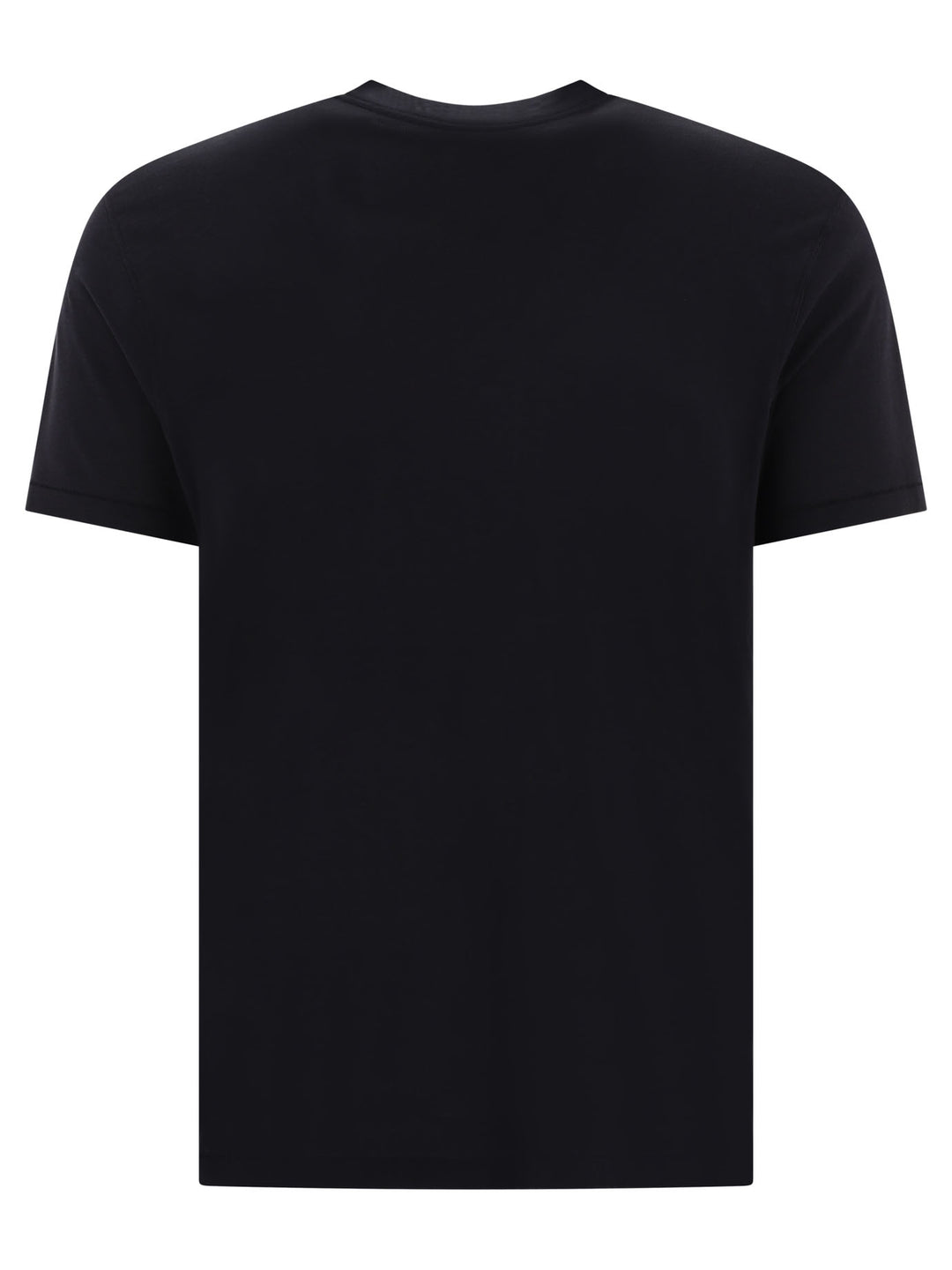 Tom Ford Cotton Lyocell T-Shirt T-shirts - Black | 7f6b1b858b1406196f7ff98e8953ad0e1ac6453f