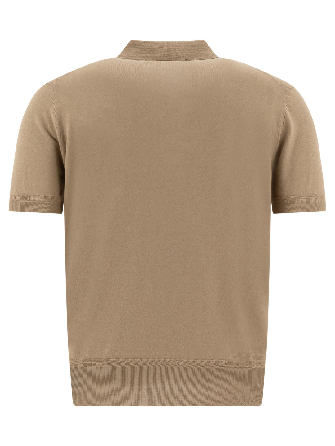 Tom Ford Cashmere And Silk Polo Shirt Polo shirts - Beige | d228c12f2419534d8f37cabfcd0ee9a7f976ec65