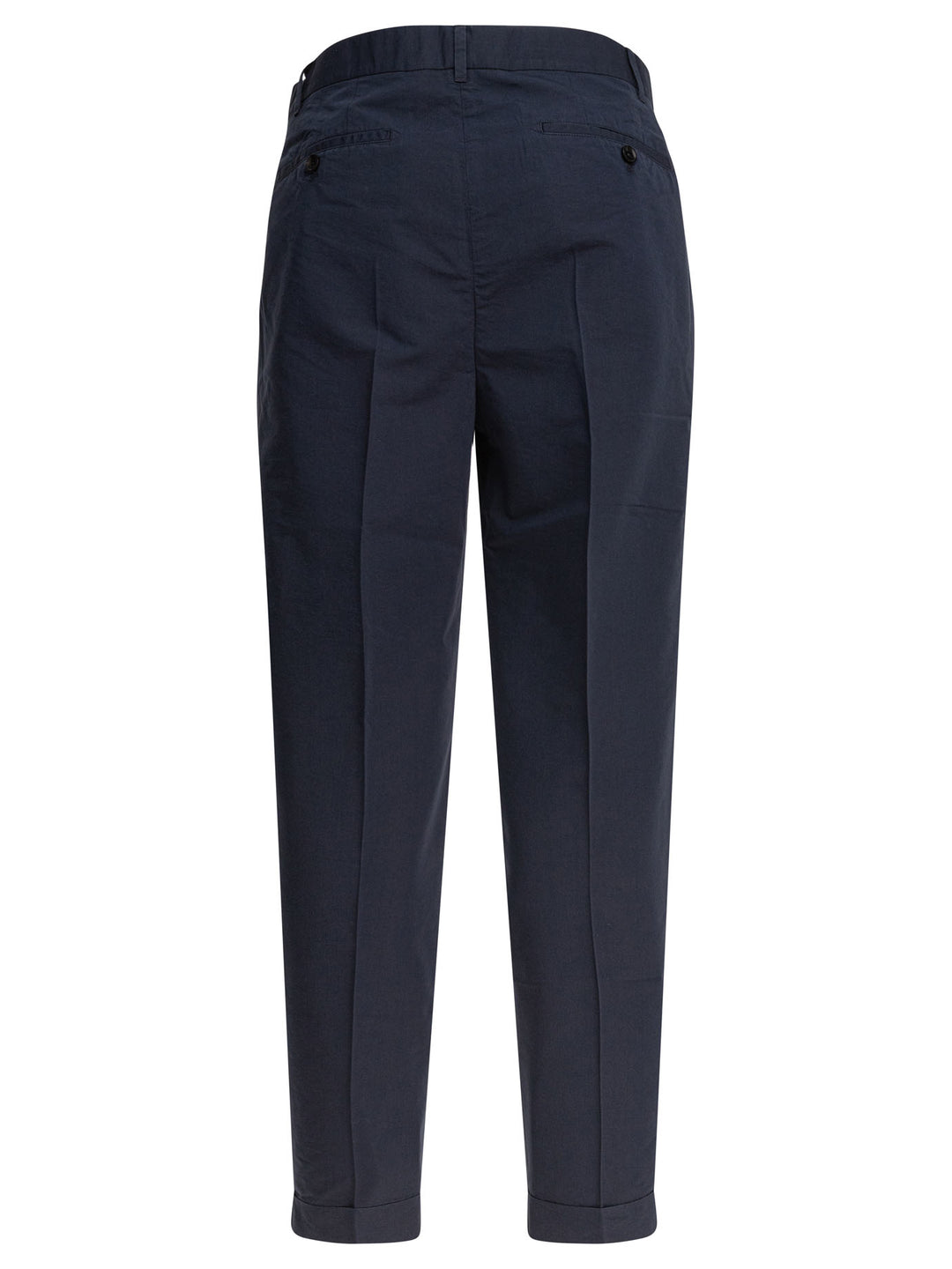 Tom Ford Poplin  With Double Darts Trousers - Blue | 8478524d68805c3c8c32db9804b60cf9861777e6