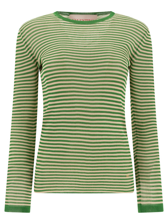 Silk Crewneck T-Shirt T-Shirts Green
