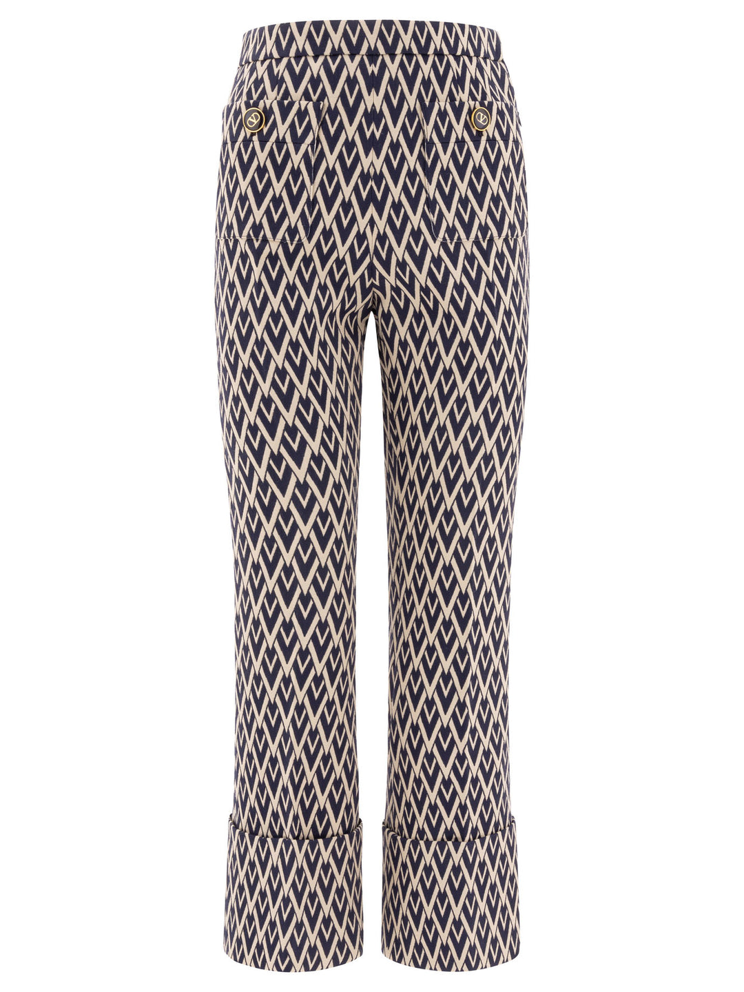 Valentino Wool Pants Trousers - Blue | e110db320416b226ec0ec9a9b4808dfb68388cc4