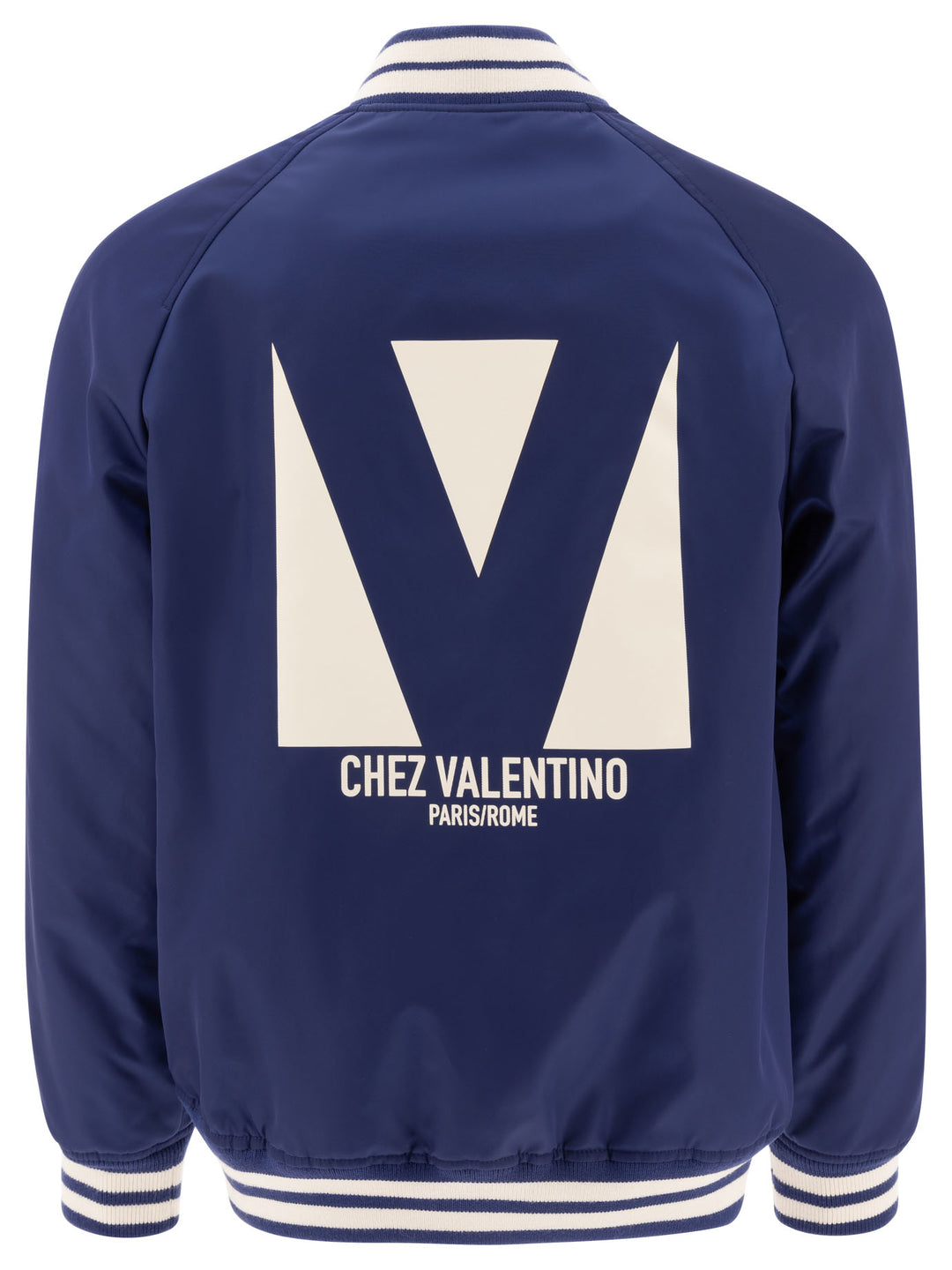 Valentino Nylon Bomber Jacket Jackets and Coats - Blue | e1a242e43c7340a05cbaf57077e7563ac1ff652d