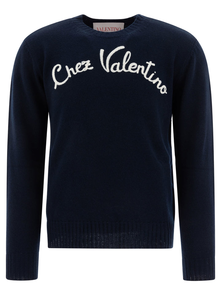 Valentino  Knitwear - Blue | 1fc3bf91a885be7268e6b3c6a7d8b653aa02c31b
