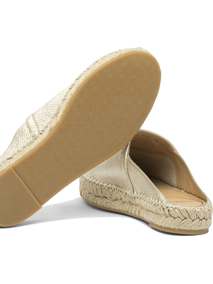 Valentino Garavani  Espadrilles - Gold | bc47458b5d27ba22583fab38ff5018868ac01263