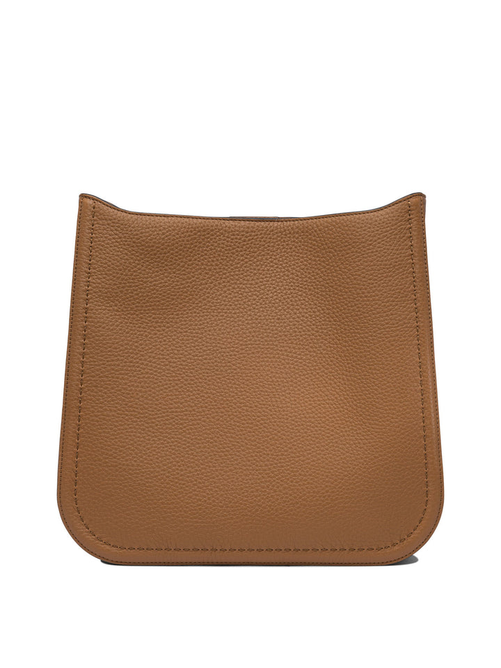 Valentino Garavani Alltime Shoulder Bags - Beige | 019f38b313a3d578618c4e657cbe942edea89b97