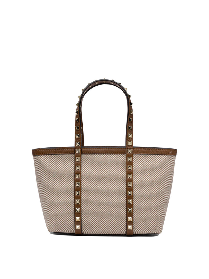 Valentino Garavani Rockstud Handbags - Beige | fd4bf9c020fcb19fa89678aff7285727b94292e6