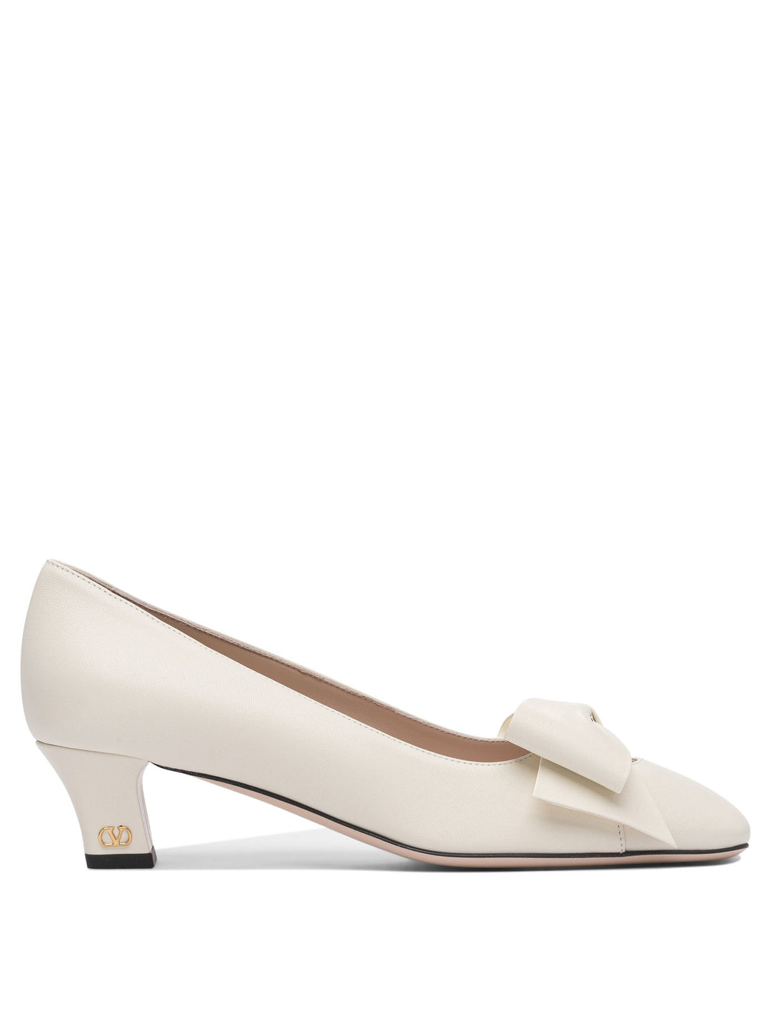 Valentino Garavani Bowow 45 Mm Heeled shoes - White | 8e05e2195d3a18a7a7a293d3b08ffebcf7bd33d9
