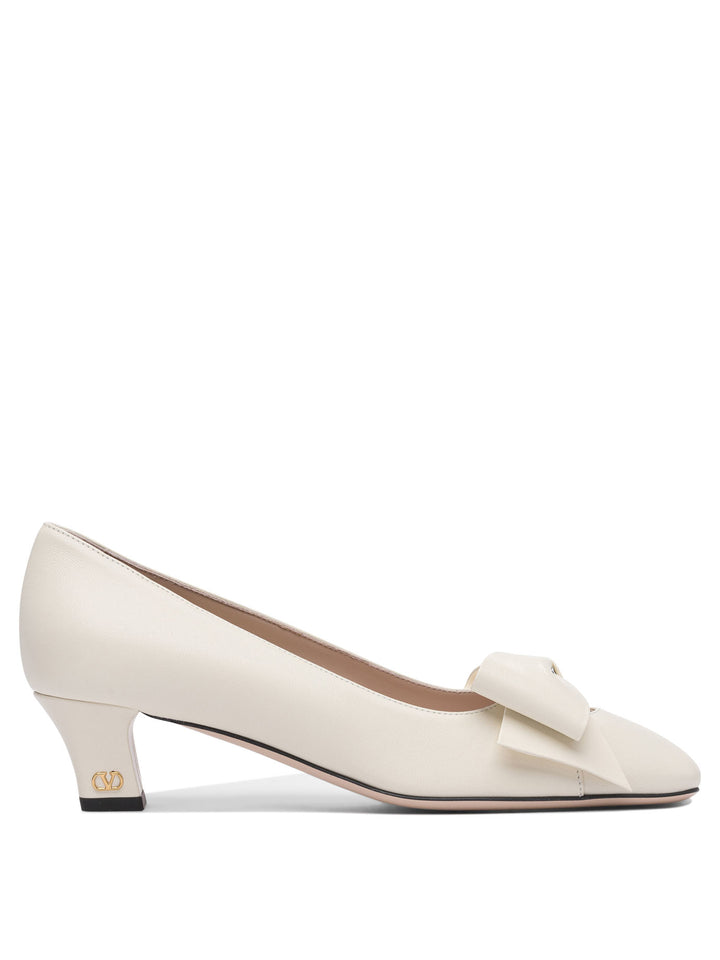 Valentino Garavani Bowow 45 Mm Heeled shoes - White | 8e05e2195d3a18a7a7a293d3b08ffebcf7bd33d9