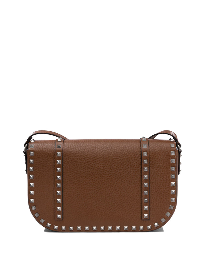 Valentino Garavani Rockstud Crossbody Bags - Brown | e561f73eccfa8a93b5baee1867827a298091c44e
