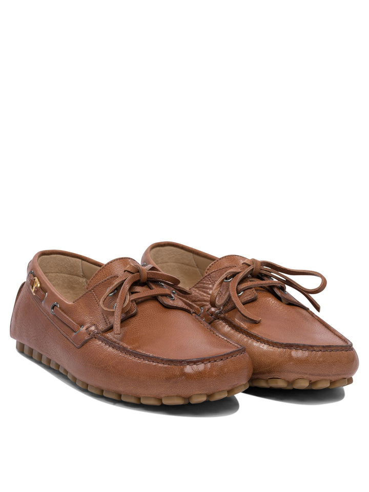 Valentino Garavani Driver Fastaway Loafers & Slippers - Brown | edc1cd7a055e728768ce81aca4d797ec0ac512eb