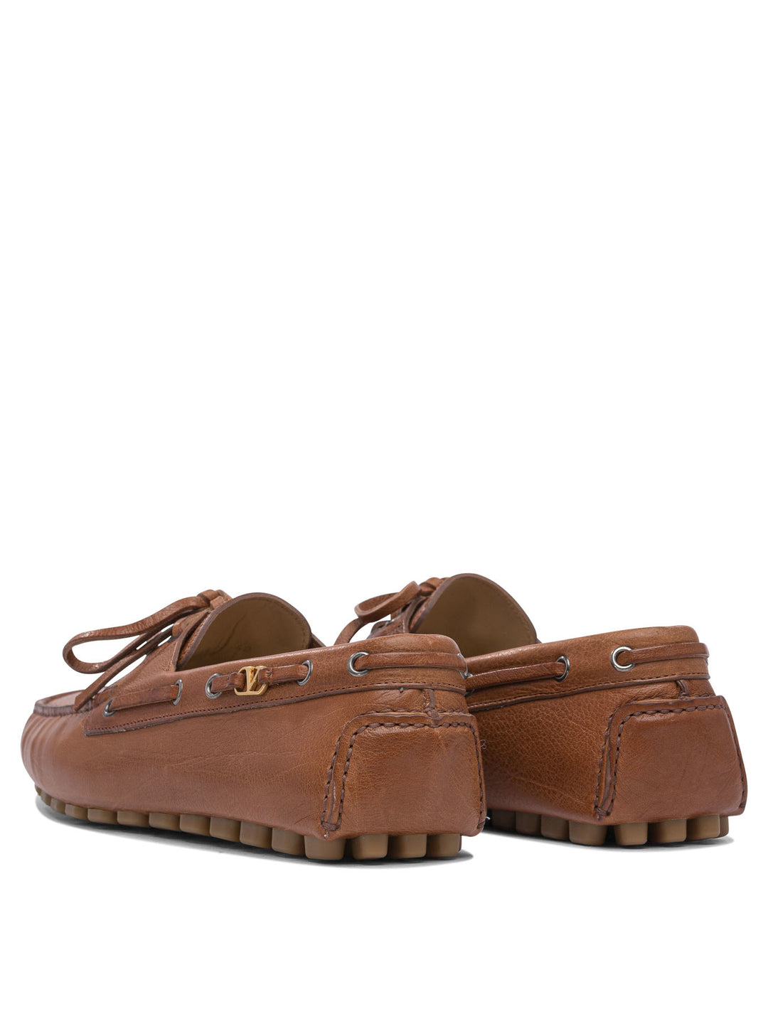 Valentino Garavani Driver Fastaway Loafers & Slippers - Brown | 706c30b614556a05a36d9f5ad33076845227f502