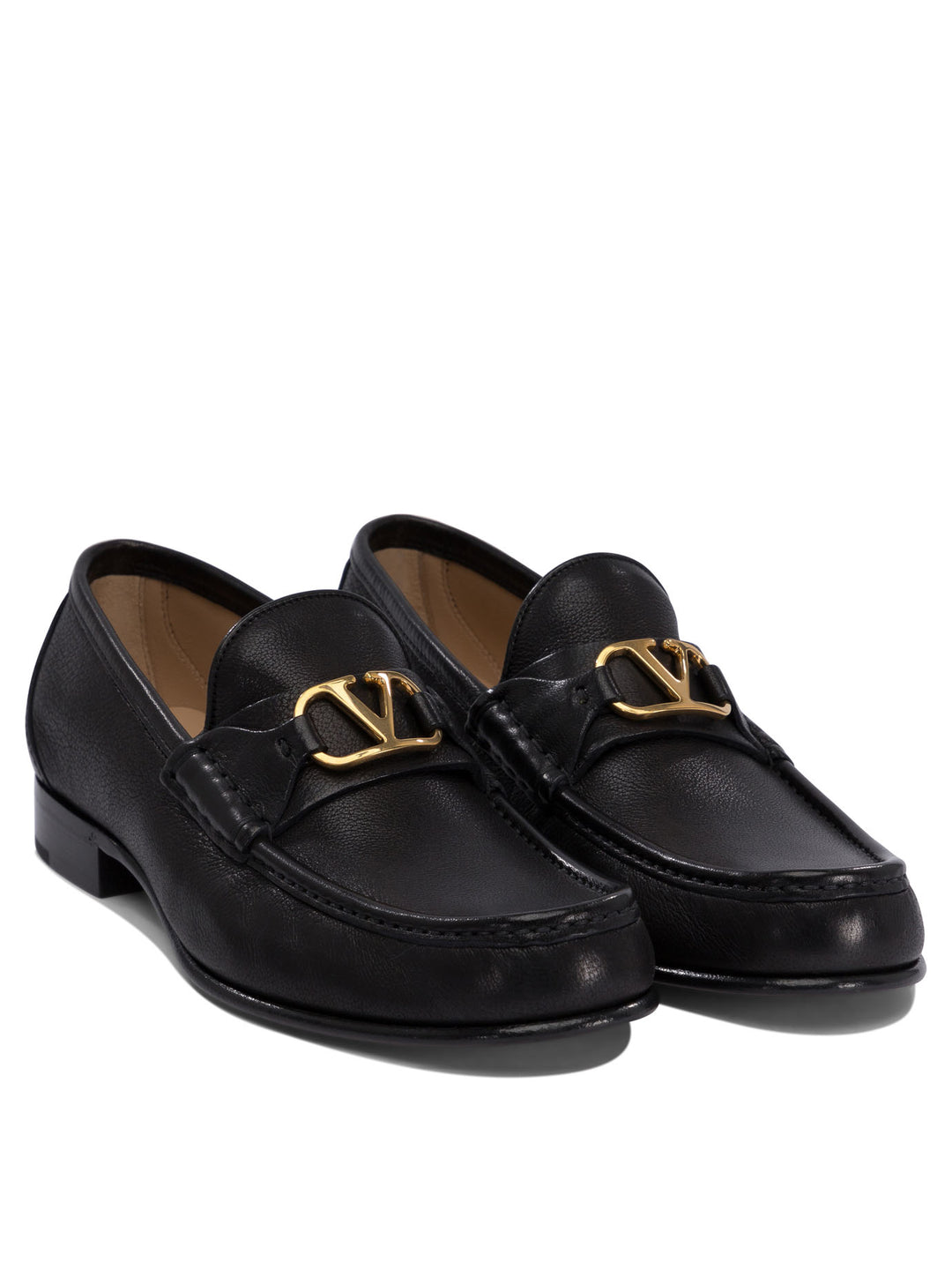 Valentino Garavani Vlogo Signature Loafers & Slippers - Black | 8a064abaa773dbf635eba8533ecc25d388f550ae