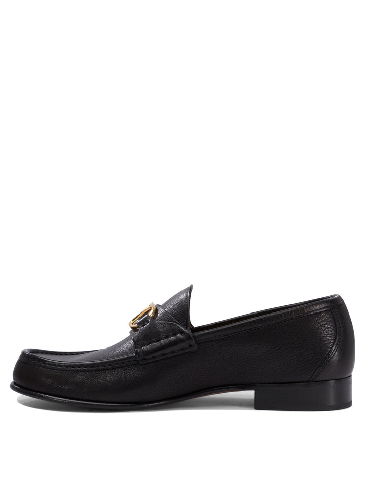 Valentino Garavani Vlogo Signature Loafers & Slippers - Black | c9d6c44b639c850748973d72c62d743e14fd79a7