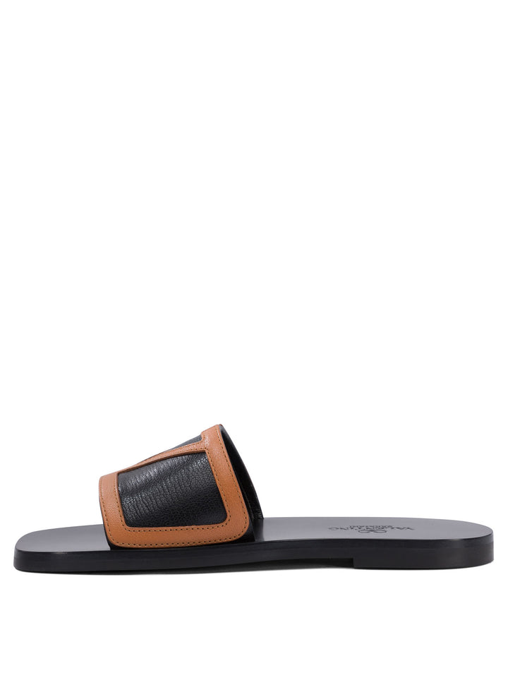 Valentino Garavani Viva Superstar Sandals - Black | 2e9a4c96ff4c83b34f097b2af36584491d8d8c0e