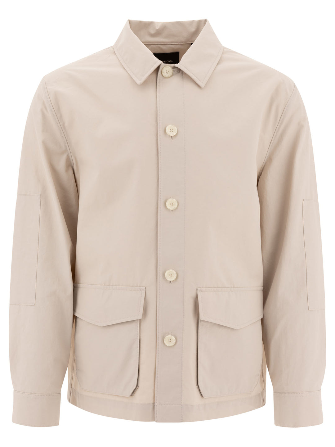 Vince Cotton Blend Utility Jacket Jackets and Coats - Beige | ba9a66a4152076a3b215c6a14d090430bb435752