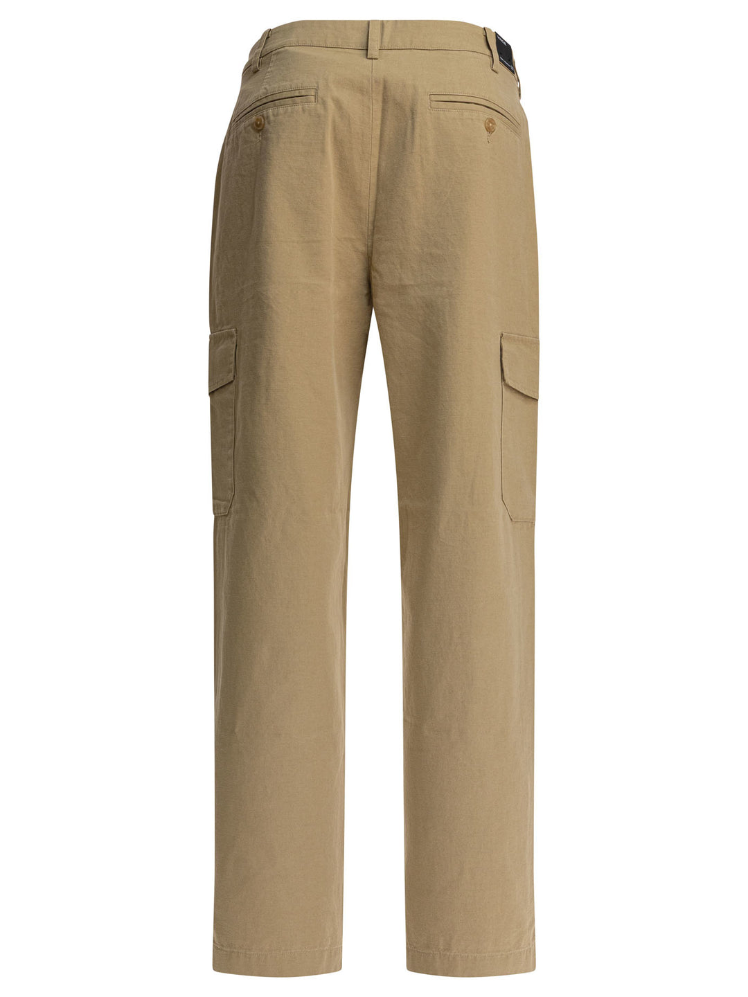 Vince Cotton And Linen Cargo Trousers - Beige | 568b9cce712655311225bb2cdfe537f0f20a499e