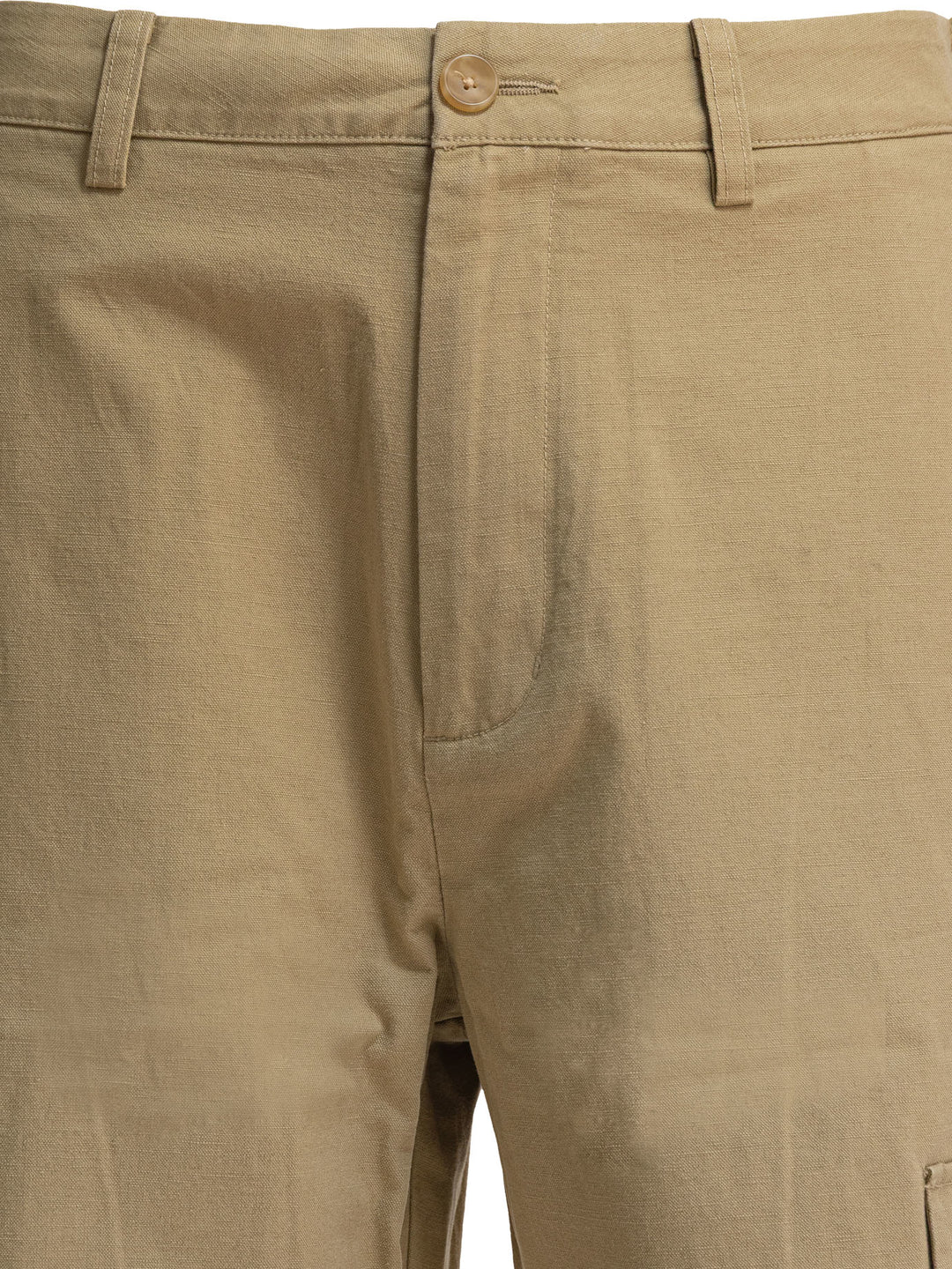 Vince Cotton And Linen Cargo Trousers - Beige | 798f3073fa191a7d9245b2fc9ded20b3aa1bc059