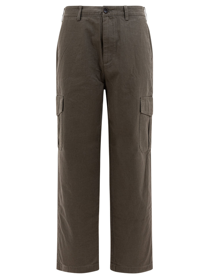 Vince Cotton And Linen Cargo Trousers - Green | c557dc5fe1845c37c9e6caf712344232debdcdc5