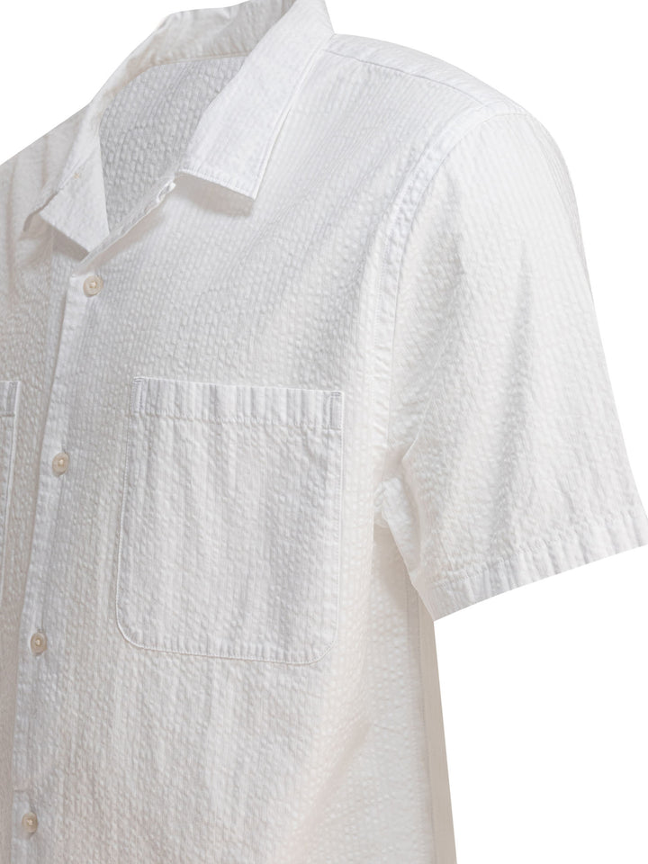 Vince Seersucker Shirt Shirts - White | 4be7cd43a4731d8f4c4f0d1e03aa8d0113ef205e