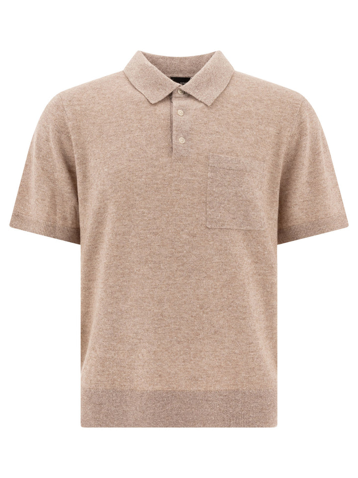 Vince Linen, Wool And Chashmere Polo Shirt Polo shirts - Beige | 581e3cf1ab0191a5d60e644e7575dc9ea6519230