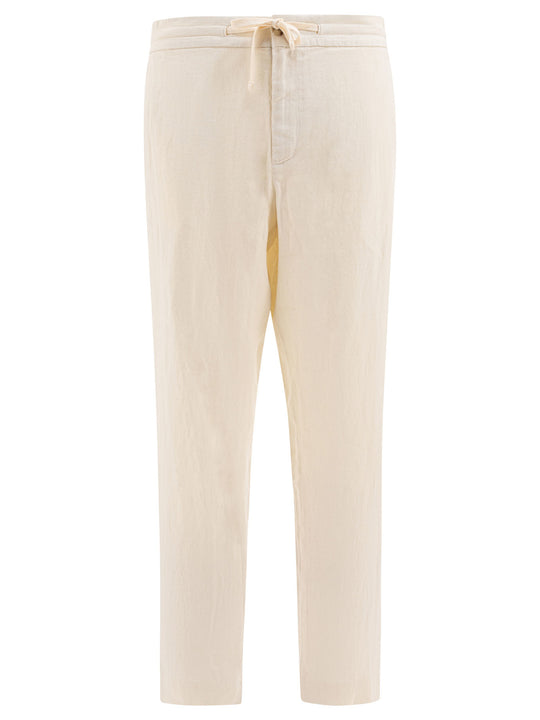 Hemp Trousers White