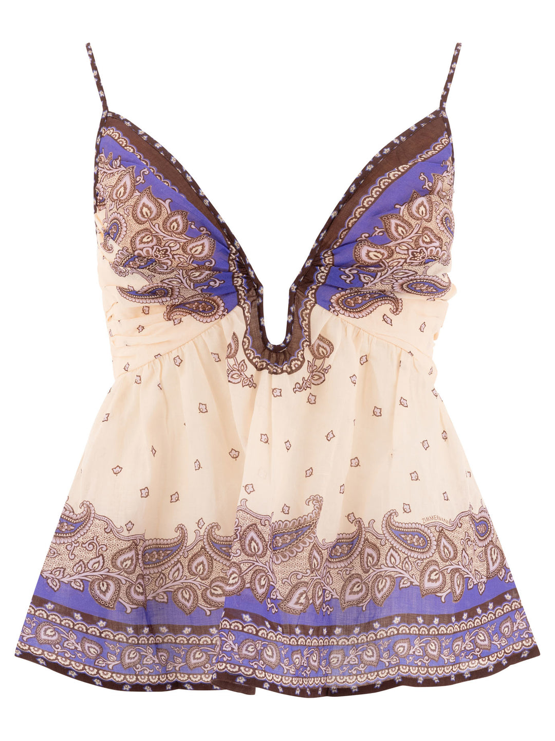 Zimmermann Maxine Tops - Purple | 114b10be5e991b6c5542549bd4061fad0ea29fd7
