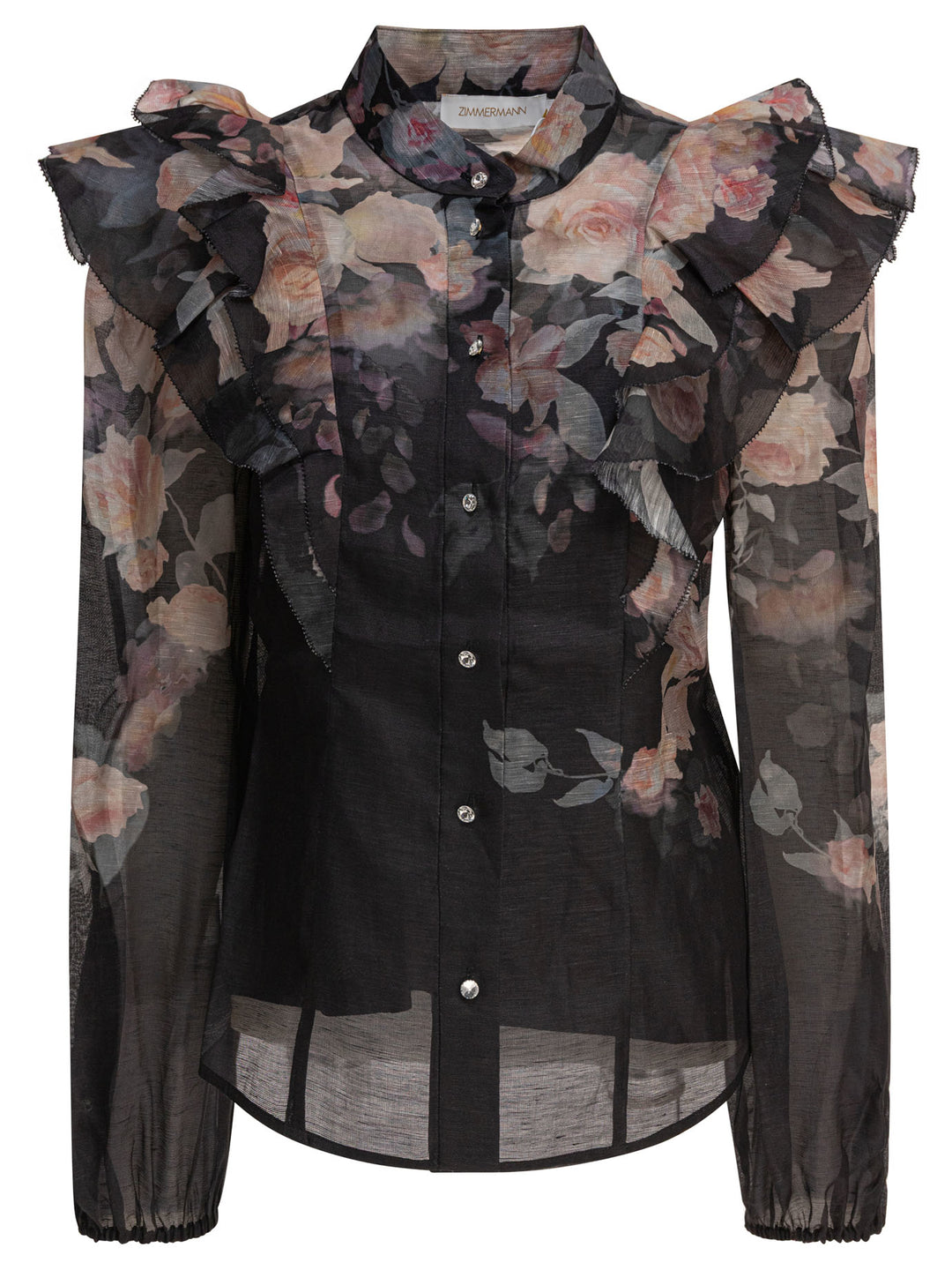 Zimmermann  Shirts - Black | ff4d3a818ed249bb6282b248a4e761bd7a41eec6
