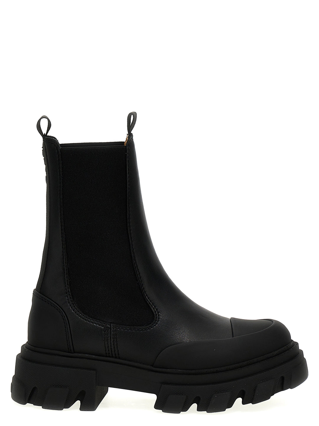 Ganni Leather Ankle Boots Boots and Ankle Boots - Black | 15139ee9e38372abf8cc4c7fcafaec03d1fd6396