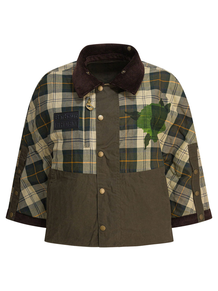 Barbour Clover Barbour X Erdem Jackets and Coats - Green | 1fcf70985f609f7872d8cb52609ee1b609519230