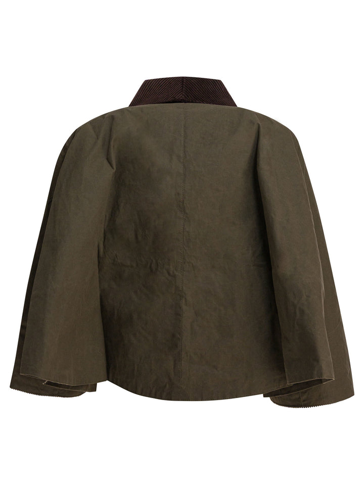 Barbour Clover Barbour X Erdem Jackets and Coats - Green | 406d116bd8f22ceb595c7e750e5146bc51f4653d