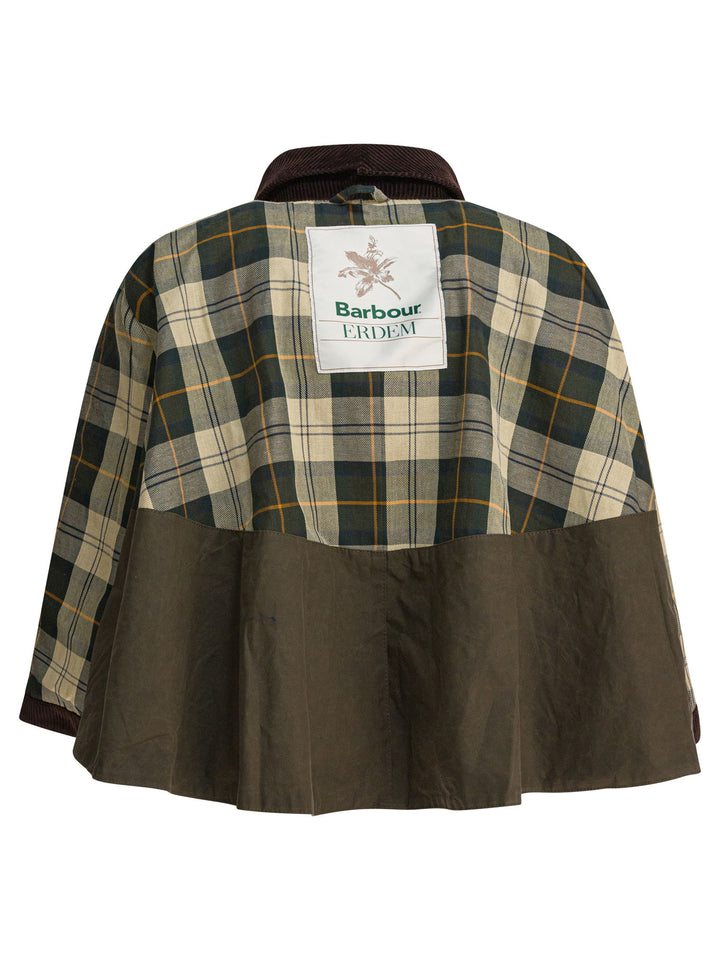 Barbour Clover Barbour X Erdem Jackets and Coats - Green | d21cf89e4f72e0bfae0d2a3ec3065dea92ad58e5