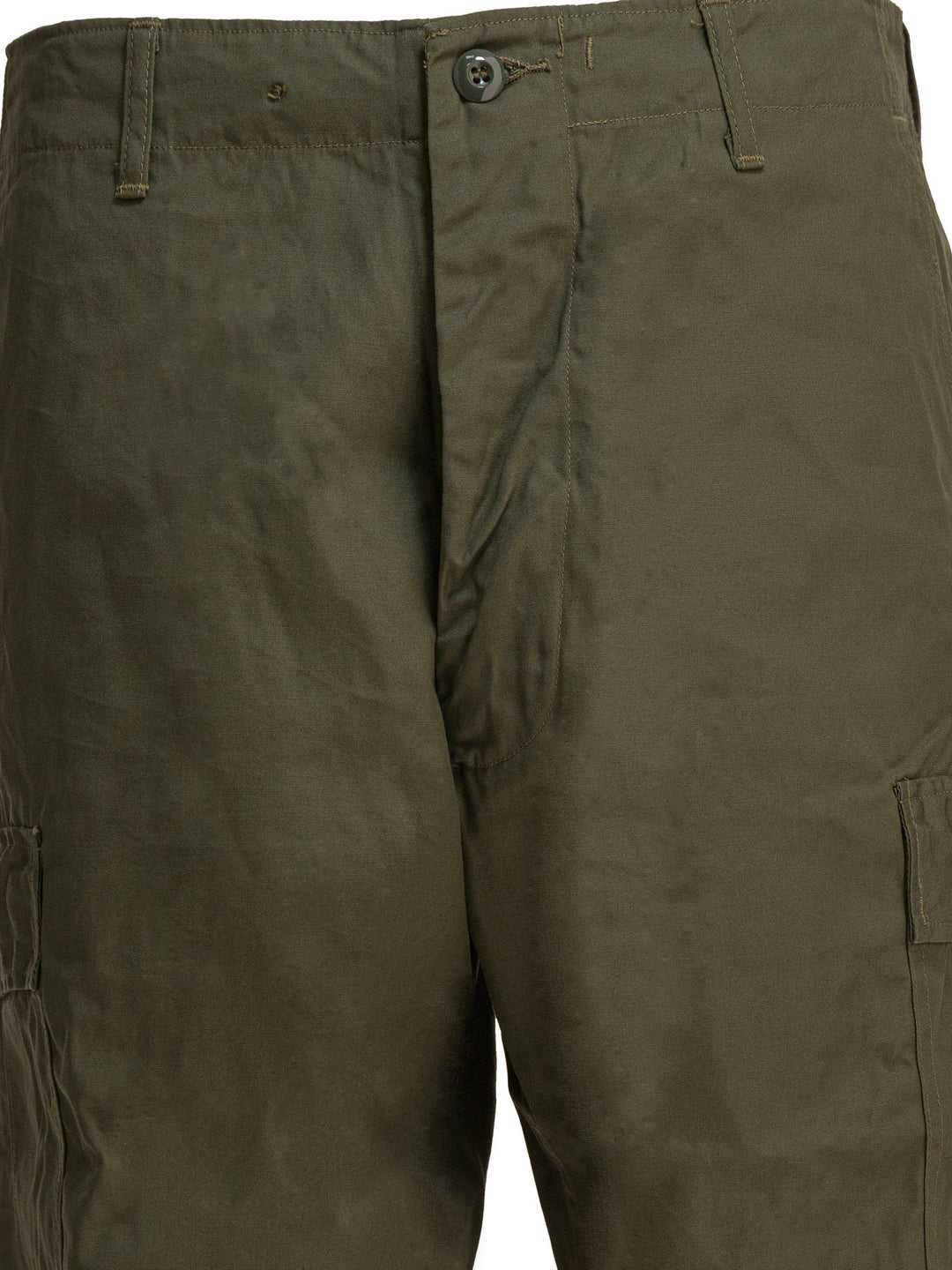 Buzz Rickson'S Cotton Poplin Cargo Pants Trousers - Green | d7af11458aaac36e1fb7103b93485272eee73120