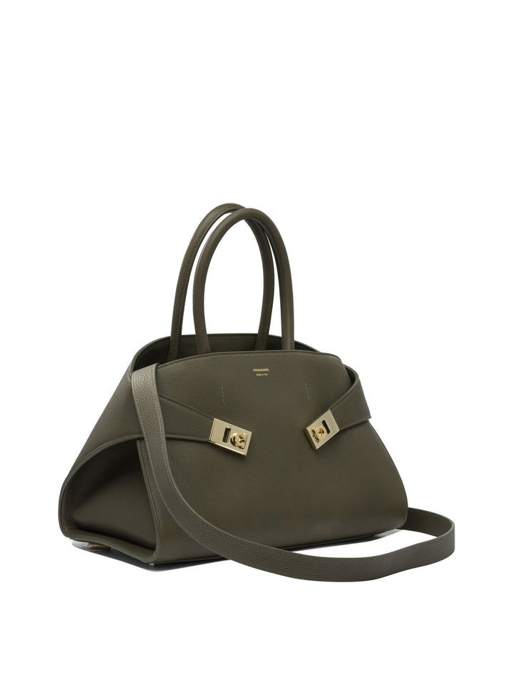 Ferragamo  Shoulder Bags - Green | 3842ad0545d744f44b484b7bf83a24ba0583f230