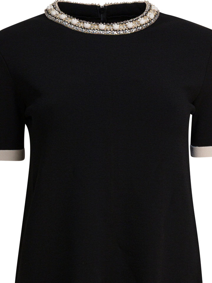 Valentino Embellished Choker Dress Dresses - Black | d5cfc518b22b99b3d0998fa1ac816cf247e229f2