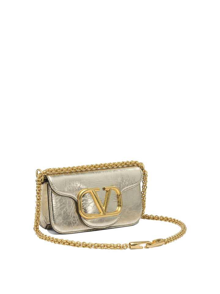 Valentino Garavani  Shoulder Bags - Gold | 41941243b47859c3a8c6f1d8f1b751e9c2dd5be2