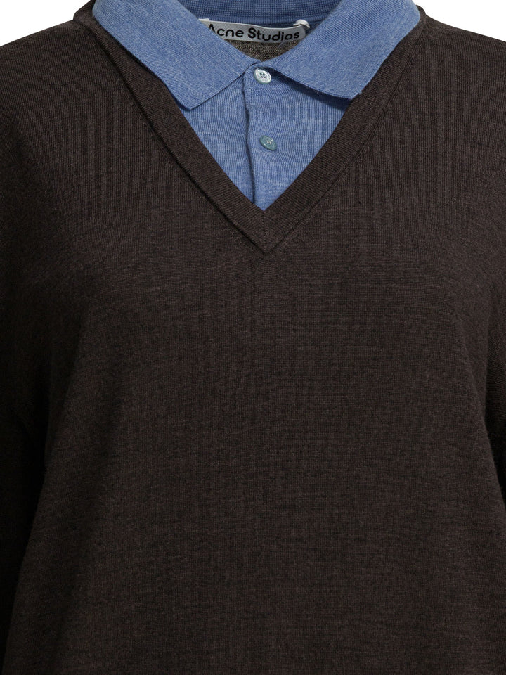 Acne Studios  Knitwear - Brown | 7449f6190306527faae79b6ee3ec8060abf76367