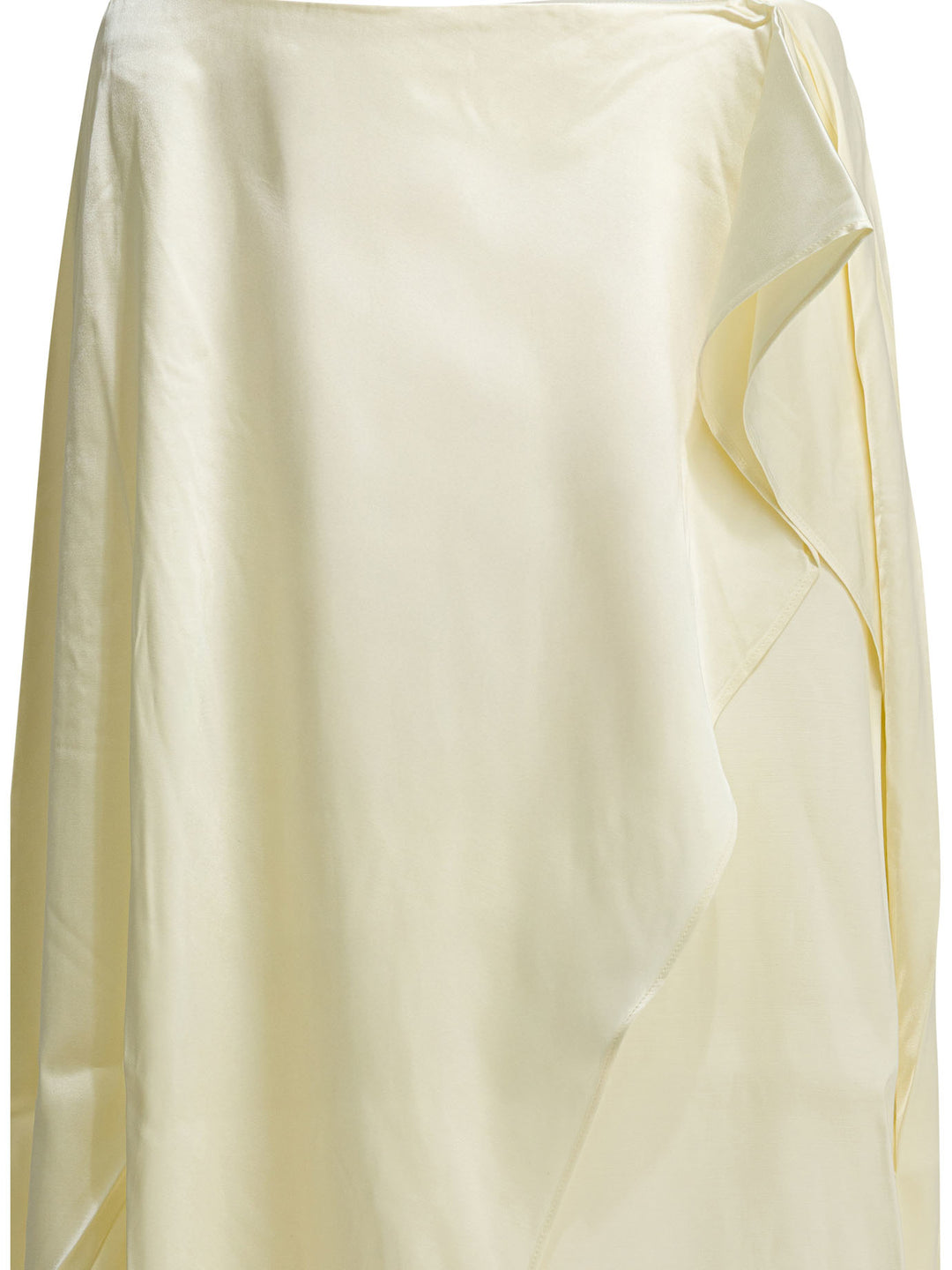 Acne Studios Asymmetrical Midi Skirt Skirts - White | 37f421eb8f30f37f66f58b8f1bb4657cb77ec6ad