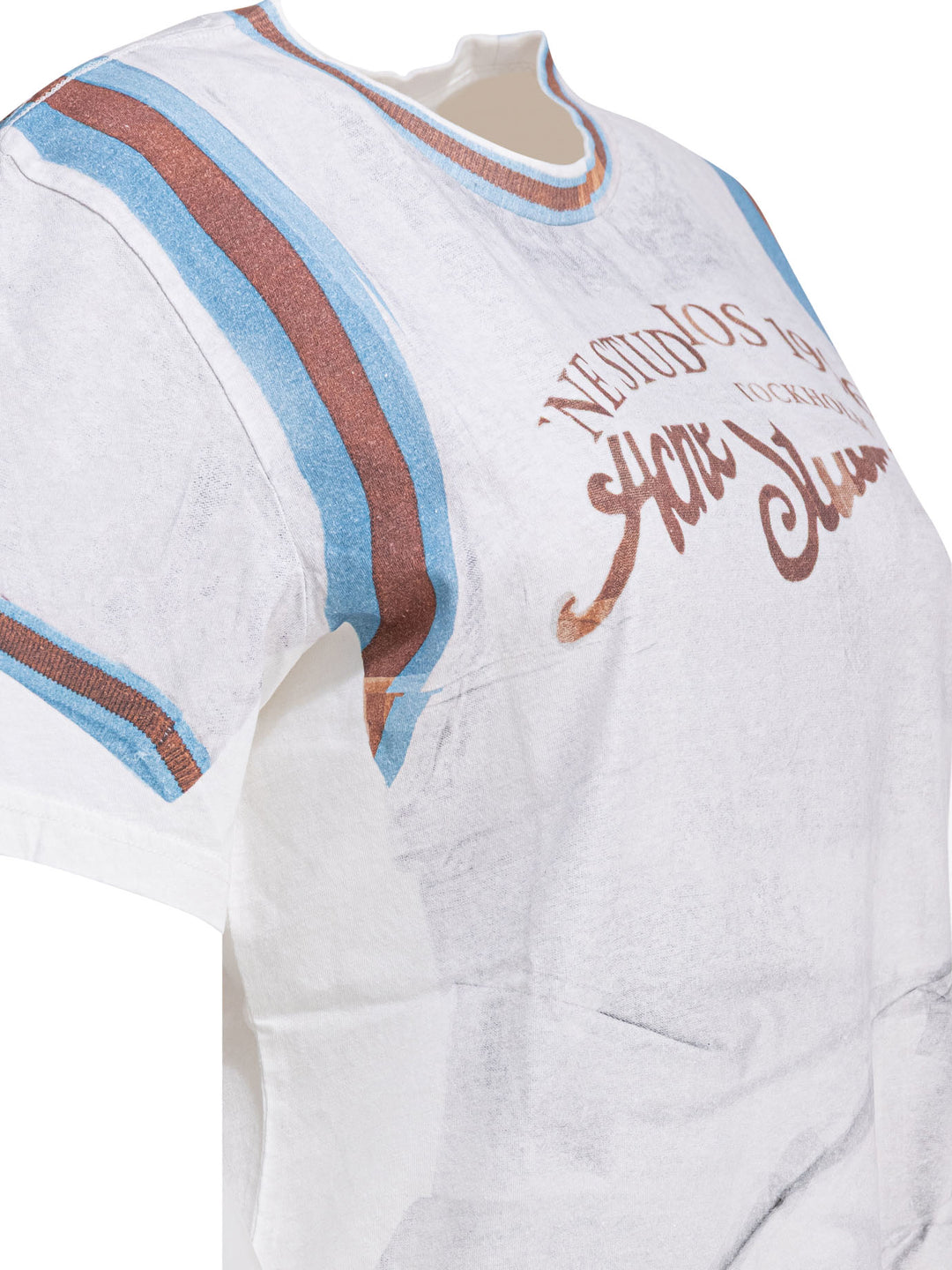 Acne Studios Fn-Wn-Tshi000873 T-shirts - White | 9028d5dc11045b8039d63d9ea675b81c92325e4c
