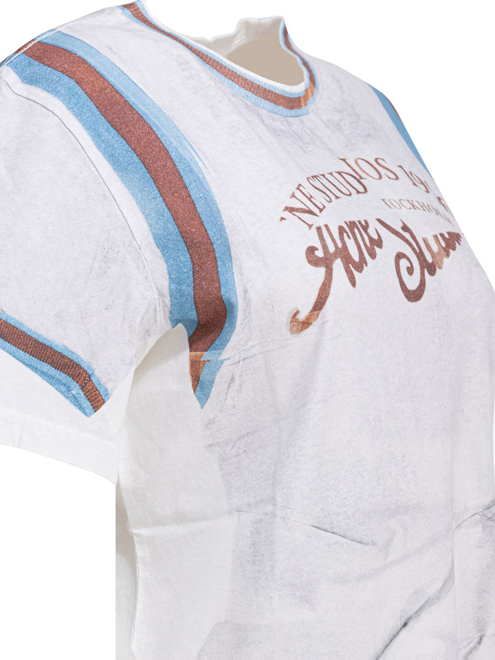 Acne Studios Fn-Wn-Tshi000873 T-shirts - White | 9028d5dc11045b8039d63d9ea675b81c92325e4c