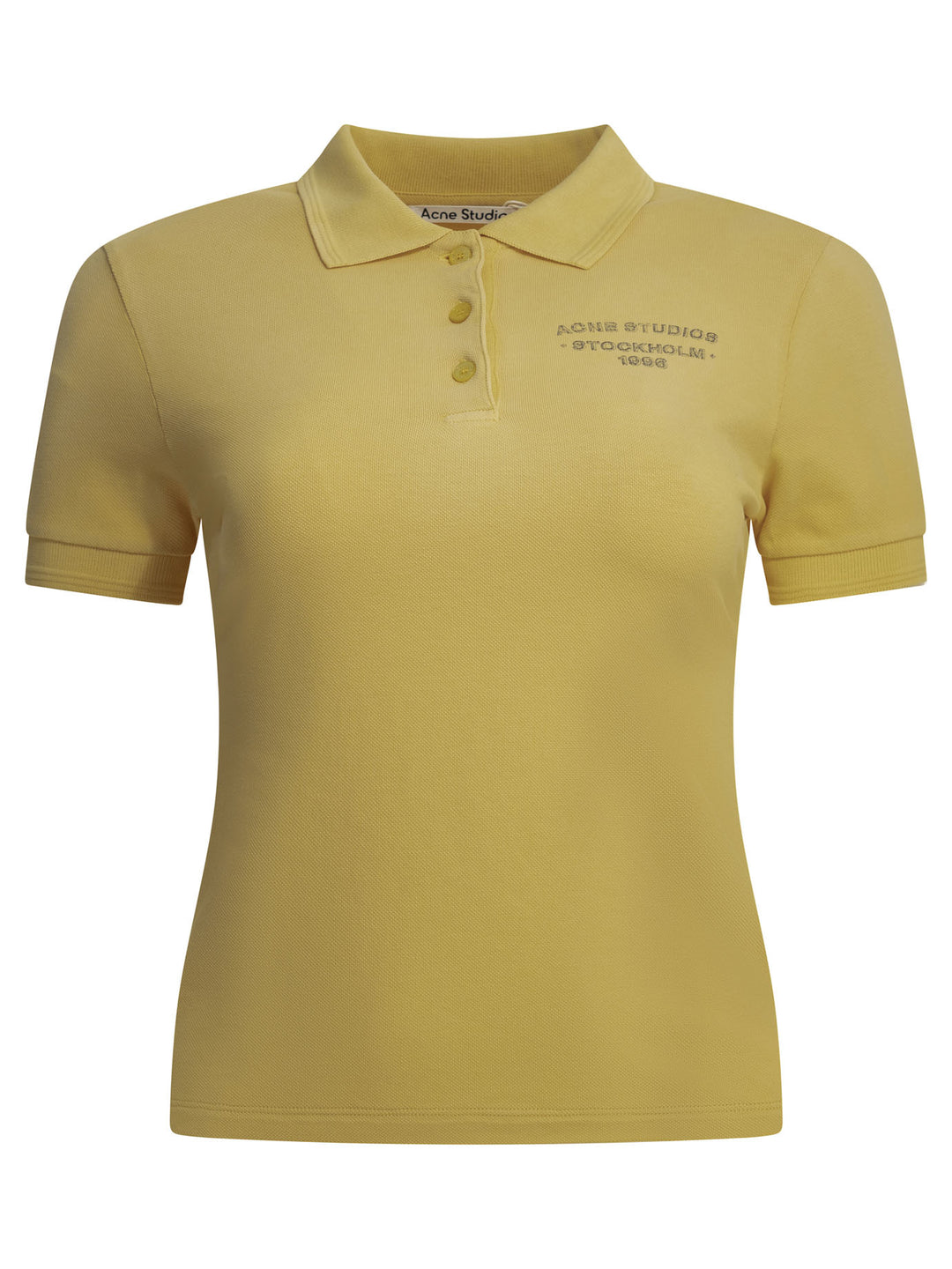 Acne Studios  Polo shirts - Yellow | fe44ca3625bf26dc75c1f2f51e92f6c0c4c82e25