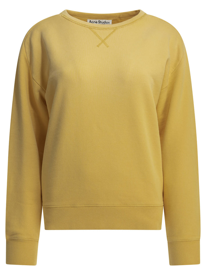 Acne Studios  Sweatshirts - Yellow | c9da0f447f1283ccf076110bc4a14a36672281df