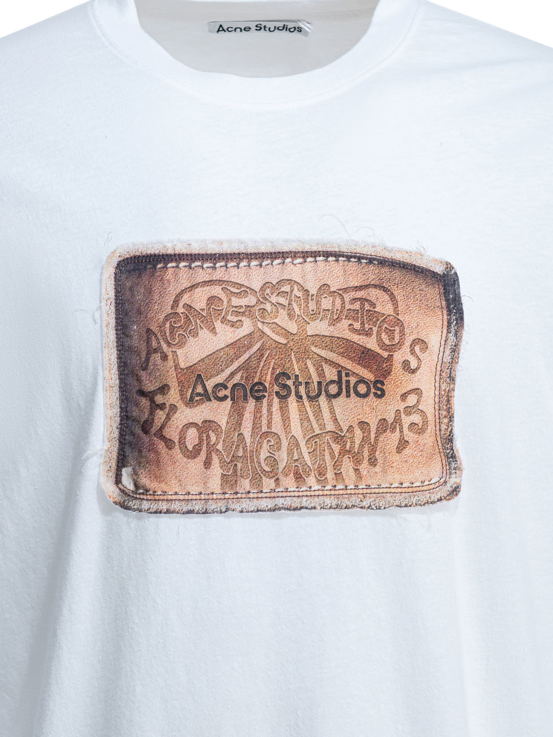 Acne Studios  T-shirts - White | 5fe13a9f5cd00cb7b392a8babc21744fa5852710
