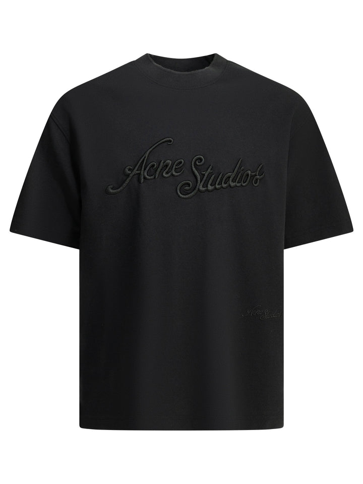 Acne Studios  T-shirts - Black | ffdf45e58b3c19ec262a5d87a2bc86ffa2ff2eab