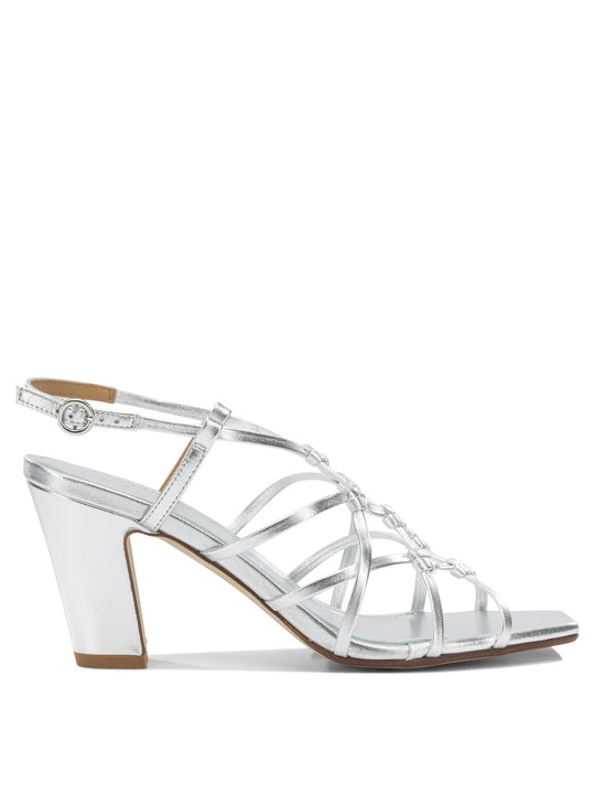 Acacia 75mm Sandals Silver